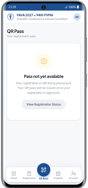 QR Pass not yet available